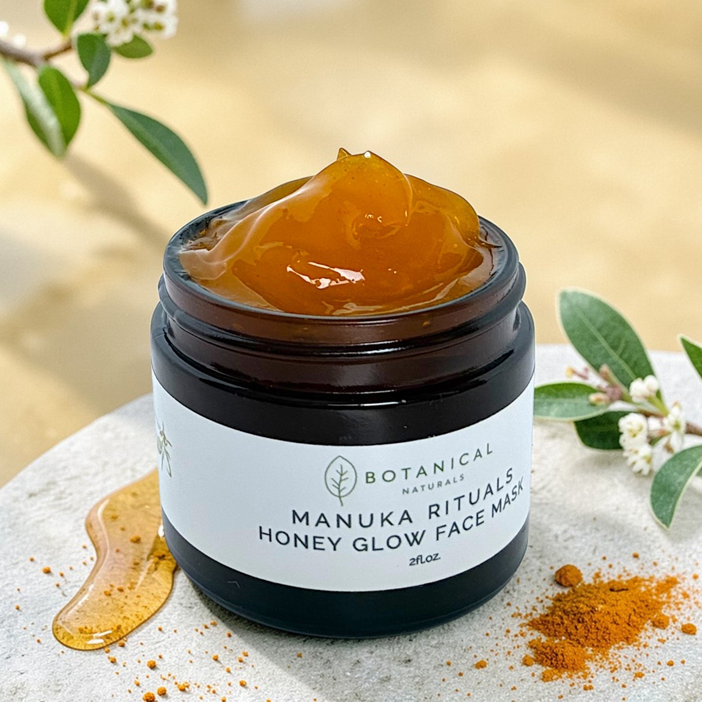 Manuka Honey & Turmeric Brightening Mask - Honey Glow Gel Mask
