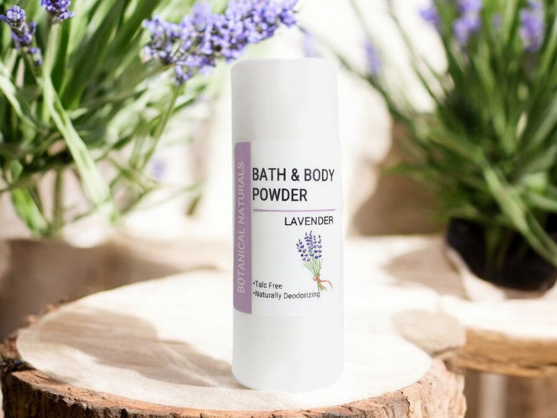 Organic Lavender Body Powder Talc-Free