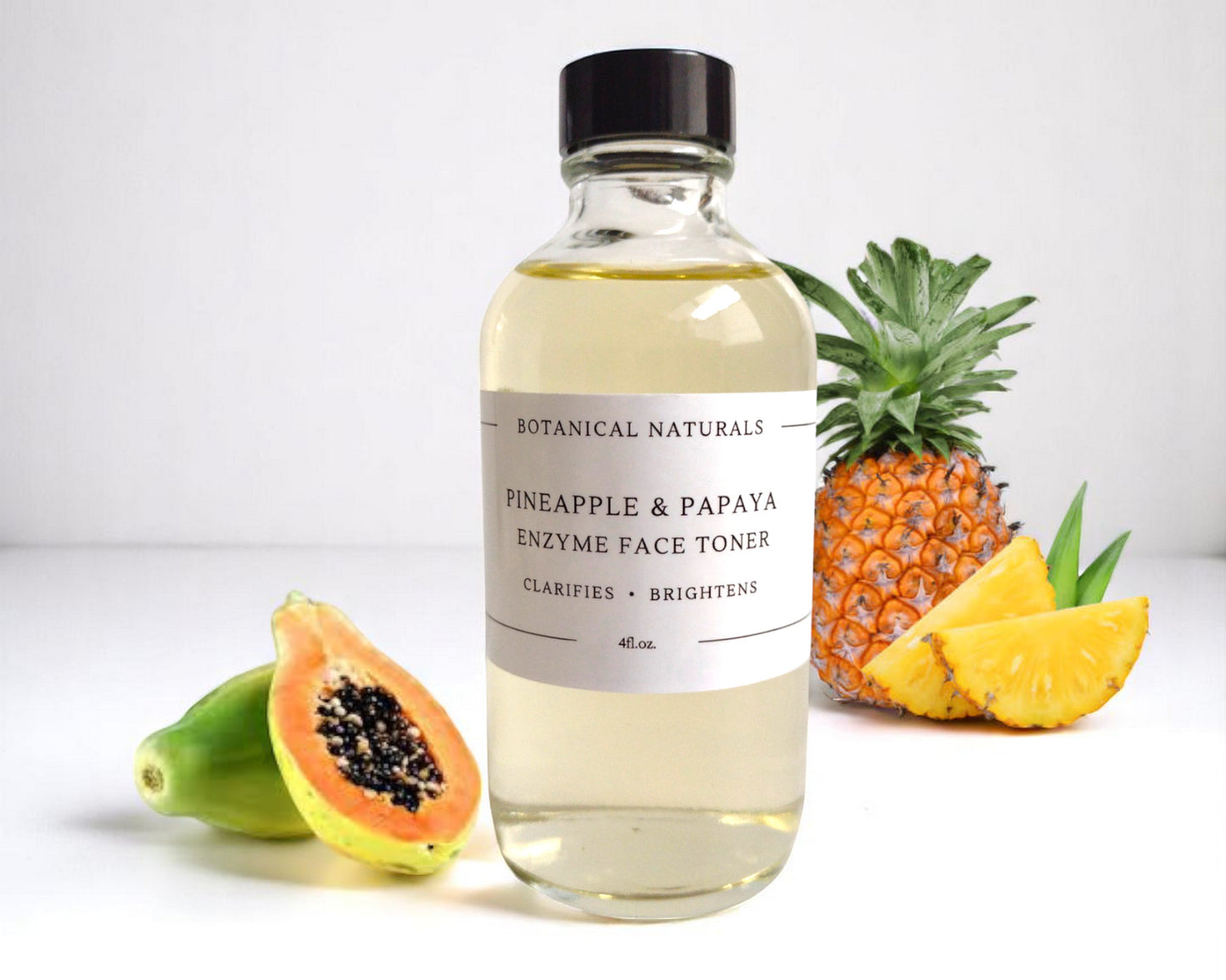 Pineapple & Papaya Enzyme Facial Toner Brightening, Pore Refining Toner