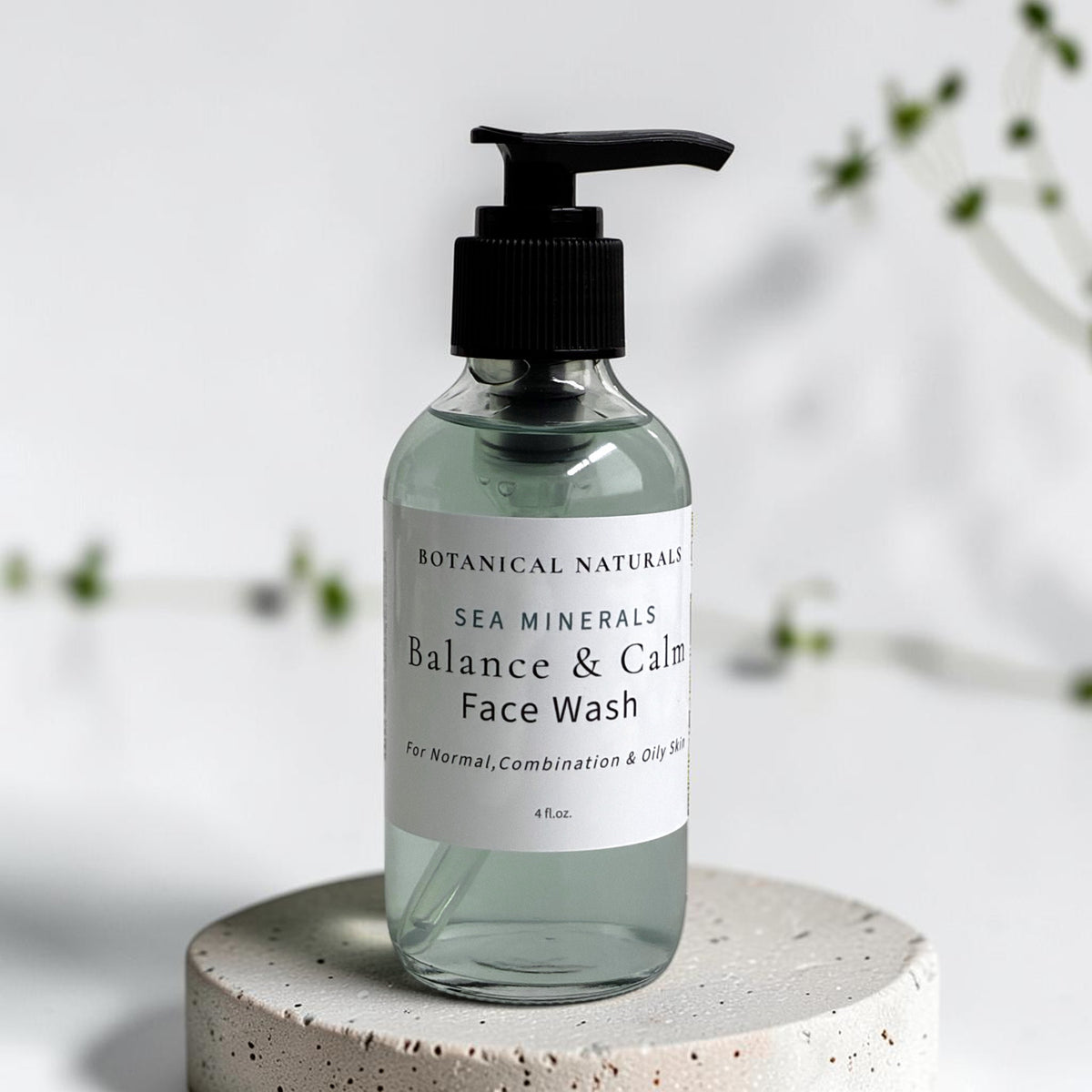 Sea Minerals Balance & Calm Face Wash | Sea Moss & Blue Tansy