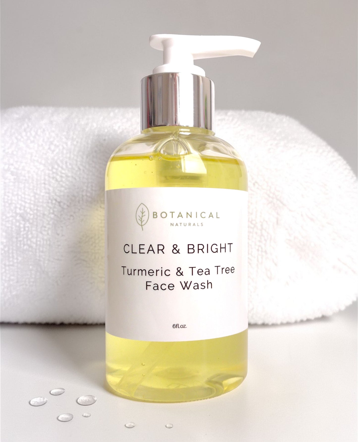 Gentle Balancing Turmeric & Tea Tree Face Wash for Overactive Skin