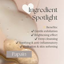 Brightening Pineapple Papaya Face Cleanser Enzyme Exfoliating Wash with Provitamin B5