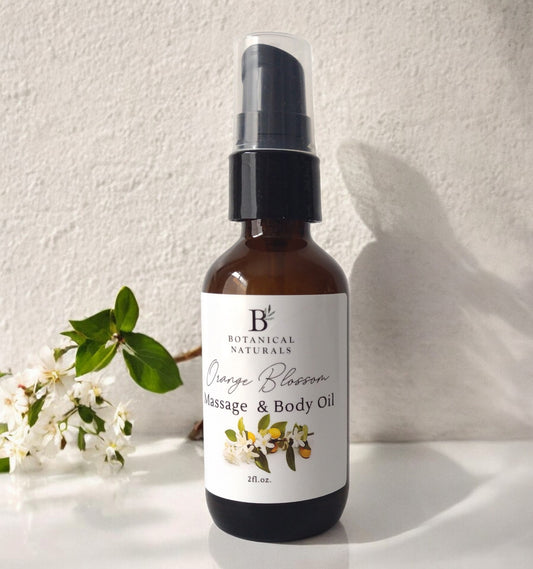 Orange Blossom Luxury Massage & Body Oil