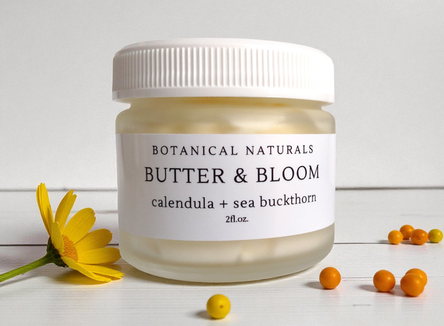 Butter & Bloom Facial Cream  Shea, Sea Buckthorn & Calendula Moisturizer