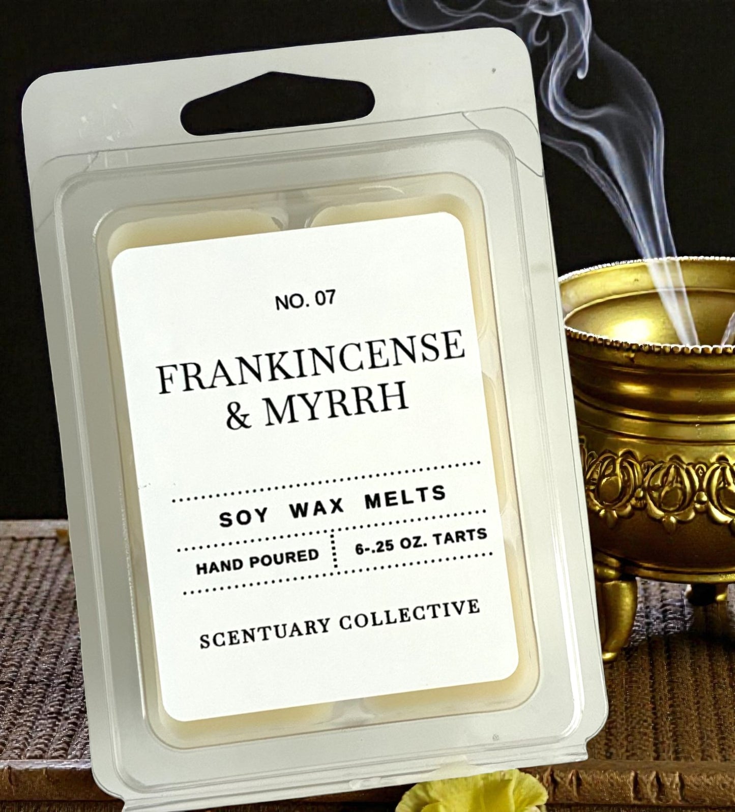 Frankincense & Myrrh Hand Poured Soy Wax Melts