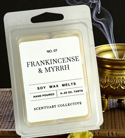 Frankincense & Myrrh Hand Poured Soy Wax Melts