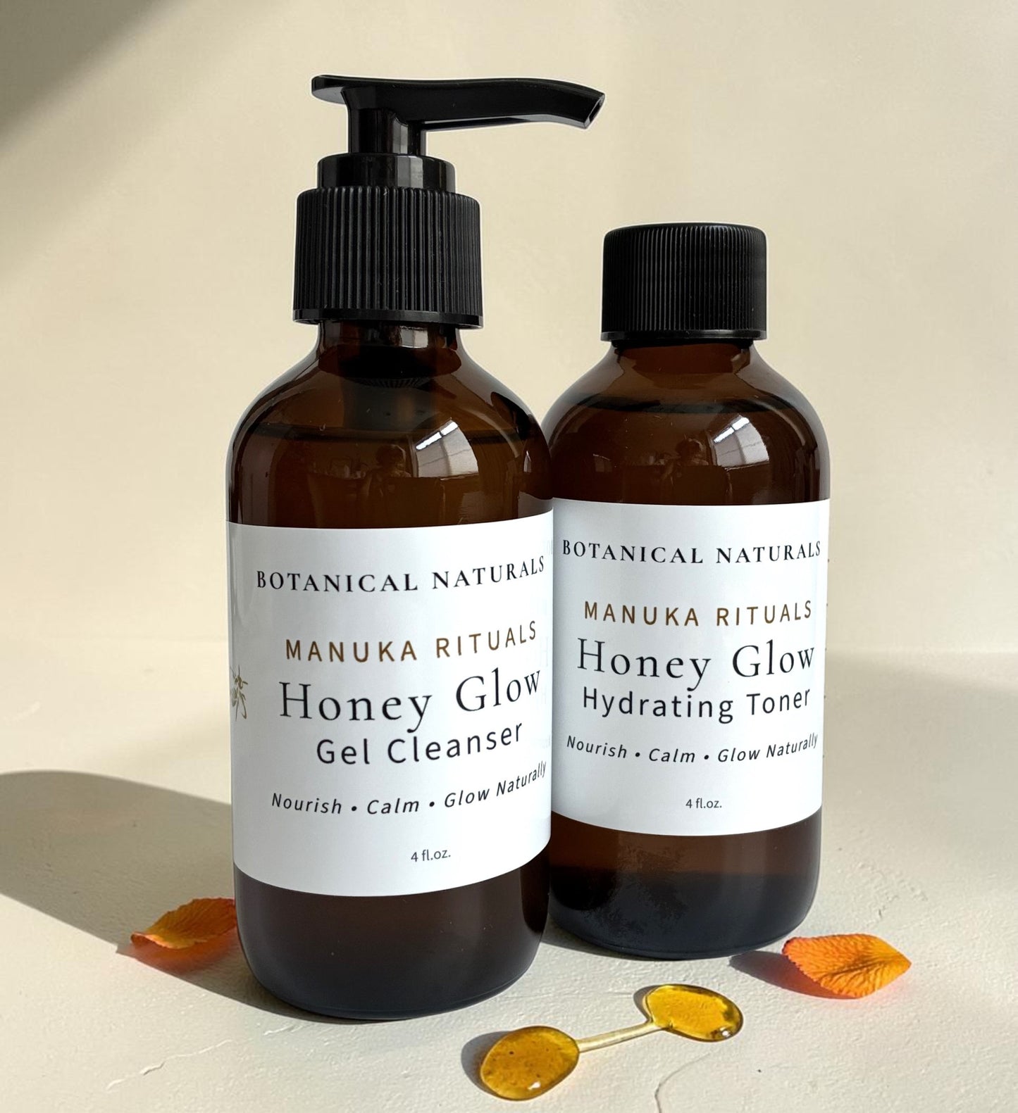 Honey Glow Face Wash & Toner Duo | Manuka Honey & Calendula