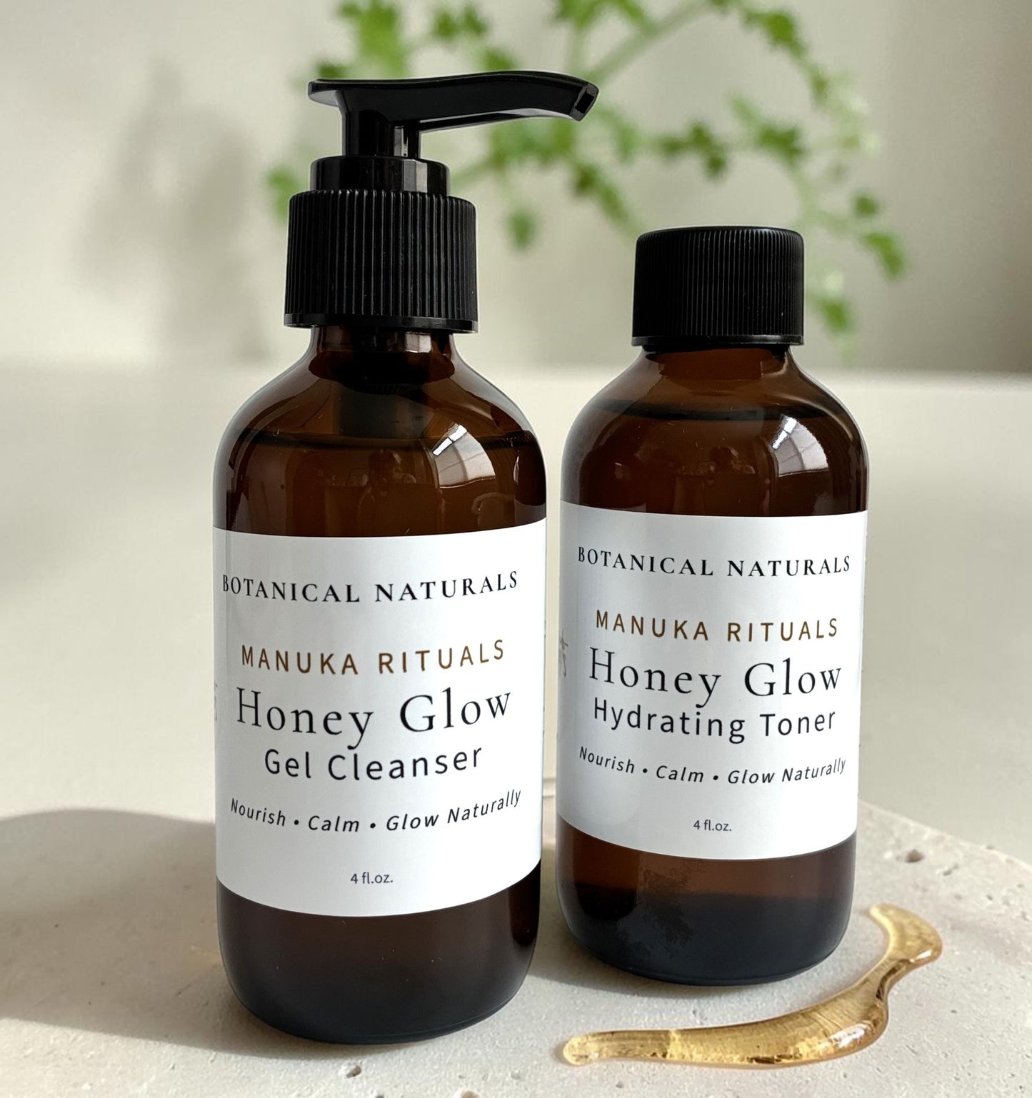 Honey Glow Face Wash & Toner Duo | Manuka Honey & Calendula