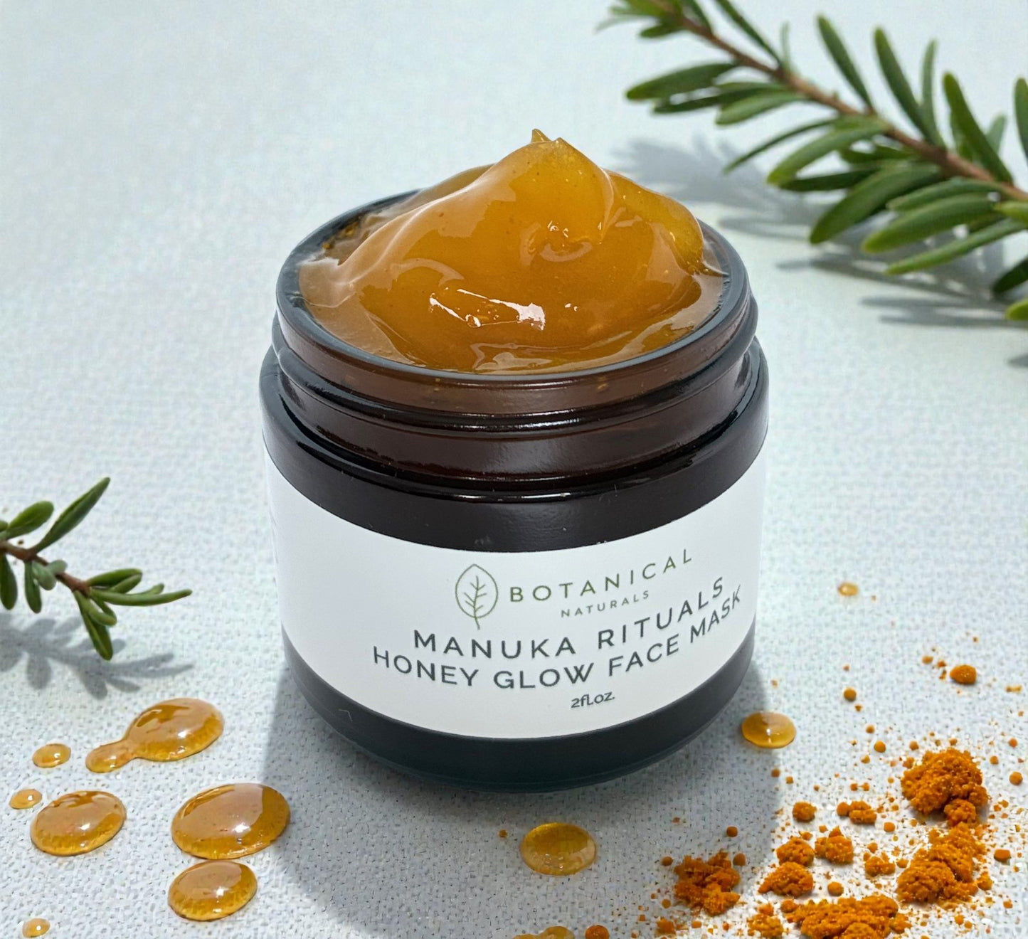 Manuka Rituals Honey & Turmeric Facial  Mask | Hydrating Brightening