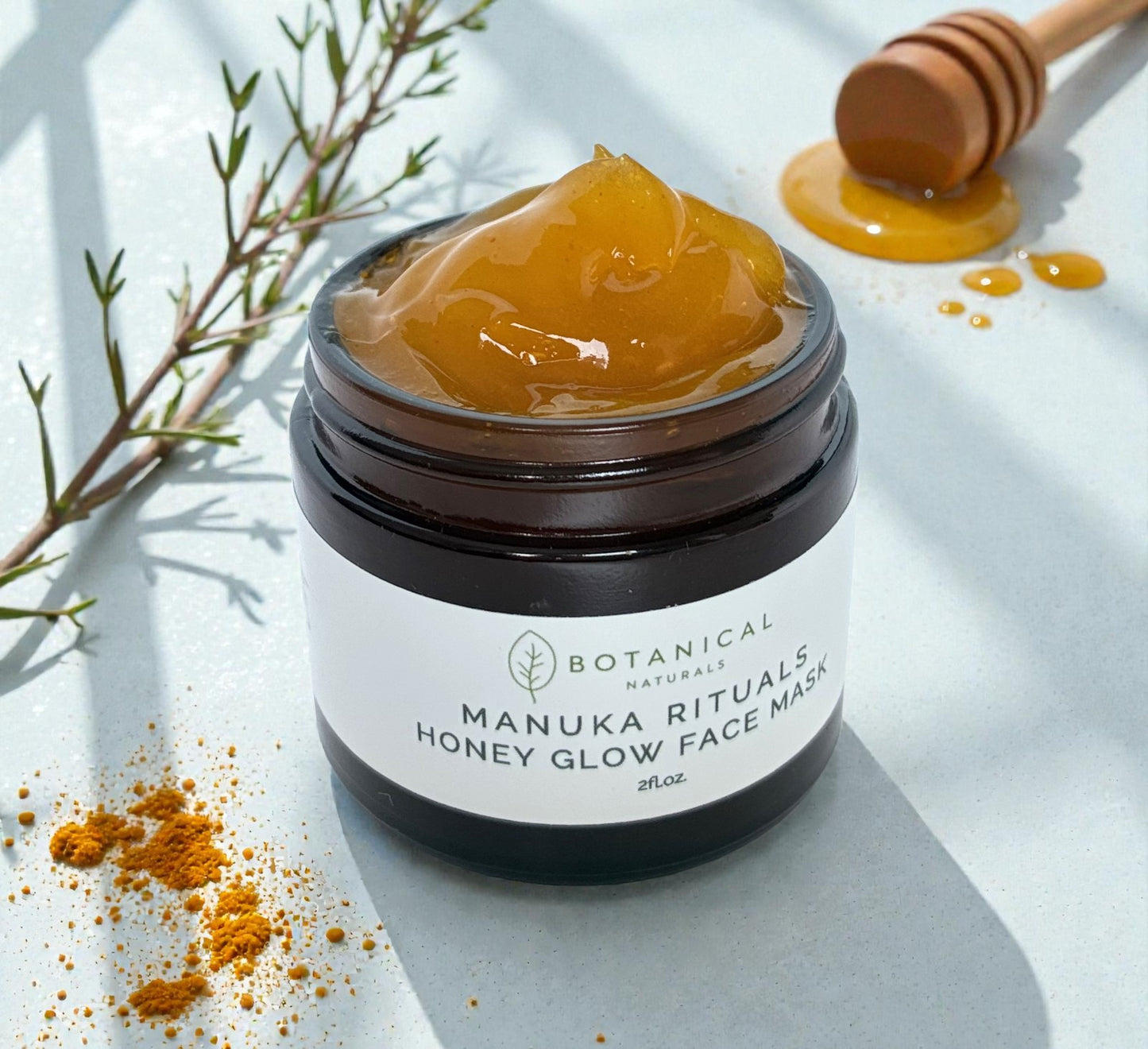 Manuka Rituals Honey & Turmeric Facial  Mask | Hydrating Brightening
