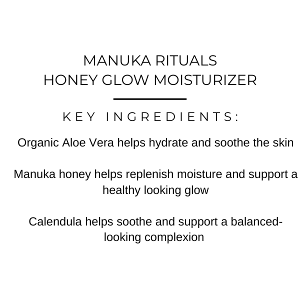 Honey Glow Shine Free Moisturizer | Manuka Honey & Calendula