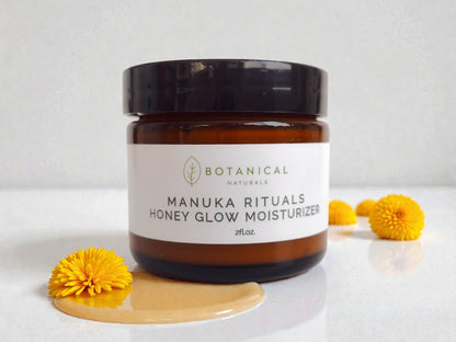 Manuka Honey & Calendula Facial Moisturizer - Honey Glow Shine Free