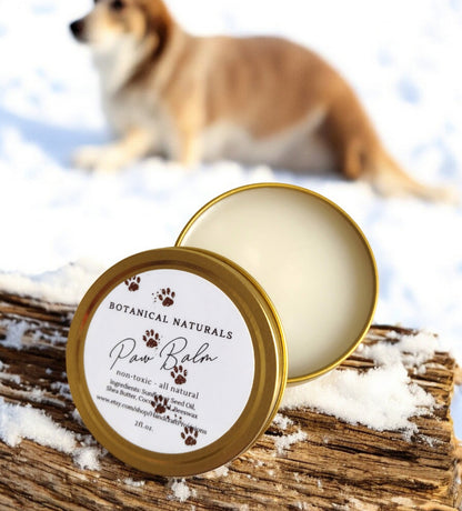 Natural Paw Balm for Dogs & Cats | Moisturizing & Protective