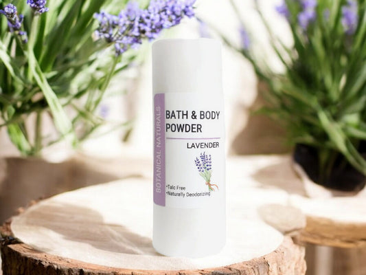 Organic Lavender Body Powder Talc-Free