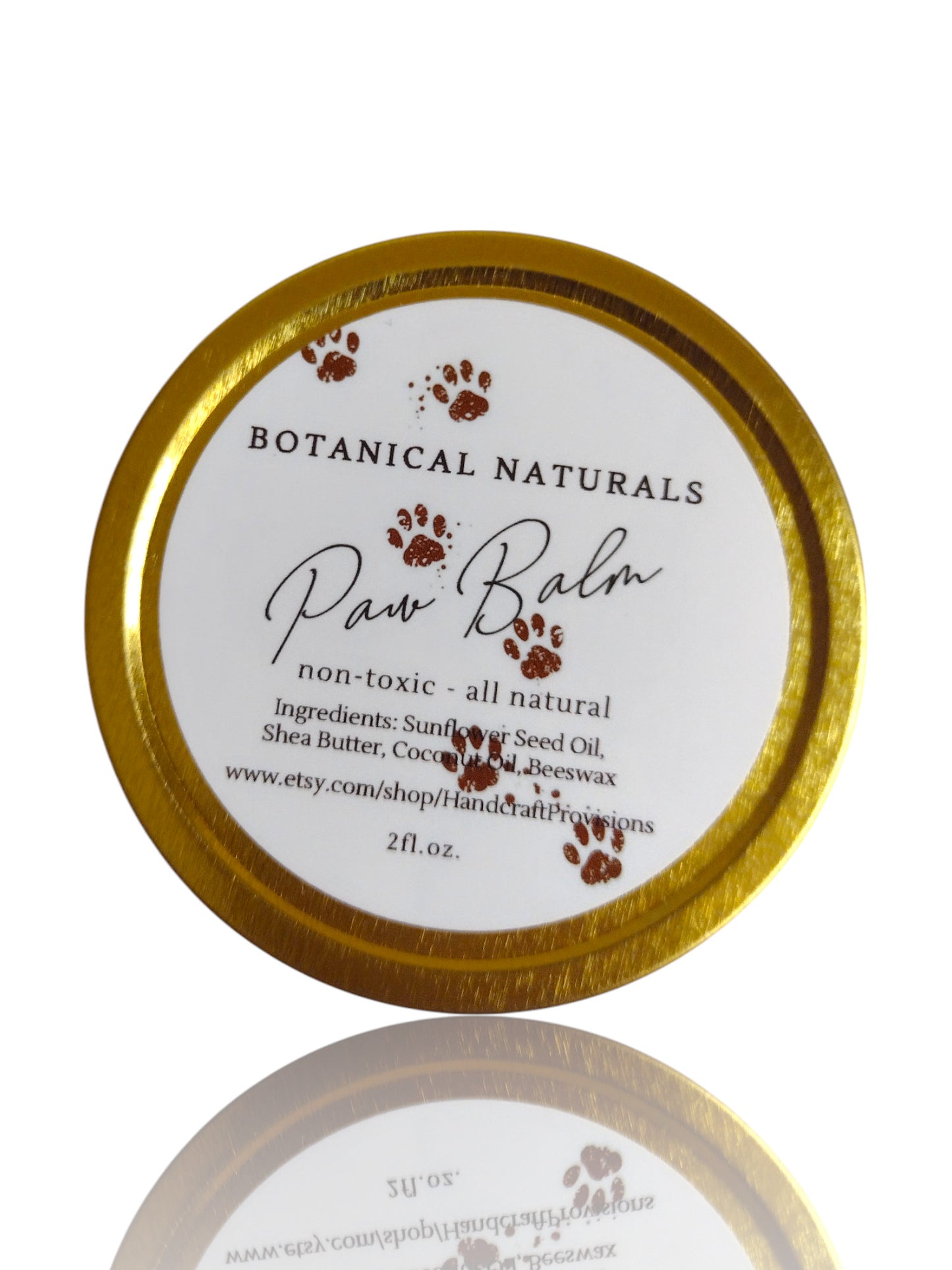 Natural Paw Balm for Dogs & Cats | Moisturizing & Protective