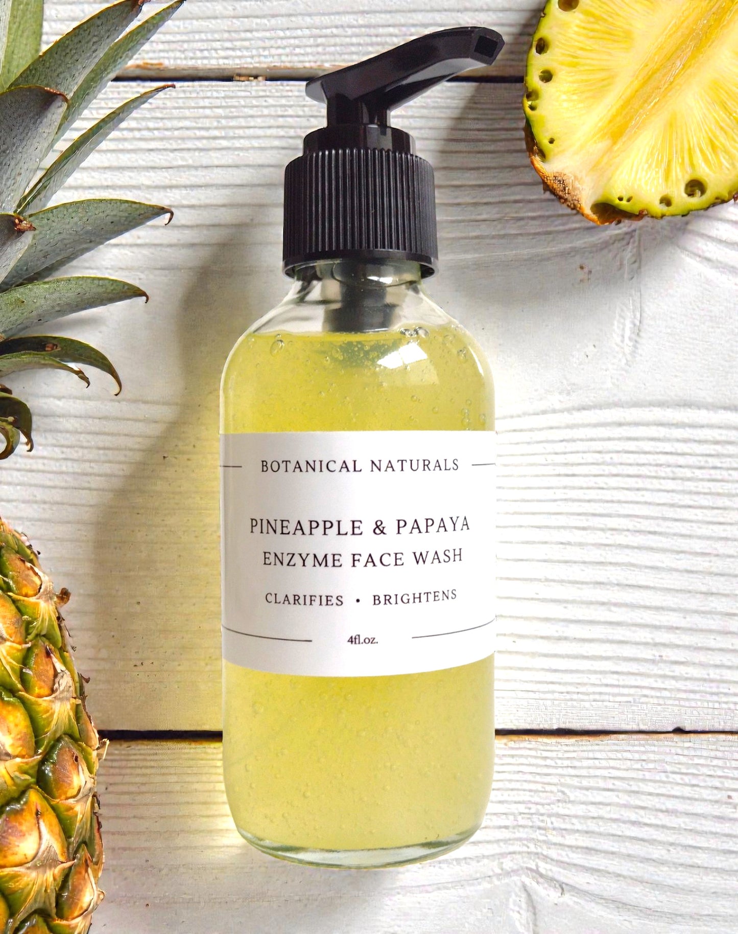 Pineapple & Papaya Enzyme Face Wash | Clarify & Brighten