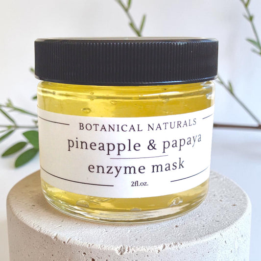Pineapple Papaya Enzyme Face Mask - Brightening Exfoliating Gel