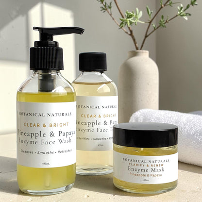 Pineapple & Papaya Renewing Facial Trio
