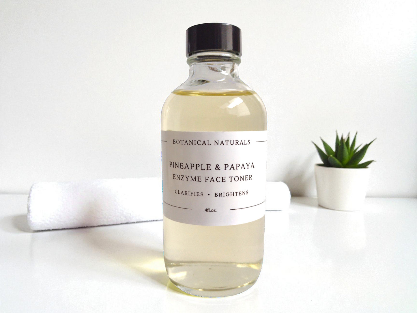 Pineapple & Papaya Enzyme Facial Toner Brightening, Pore Refining Toner