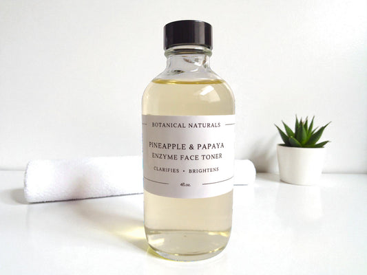 Pineapple & Papaya Enzyme Facial Toner Brightening, Pore Refining Toner