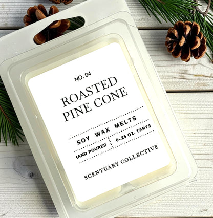 Roasted Pine Cone Soy Wax Melts – Hand-Poured Home Fragrance