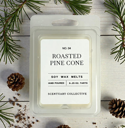 Roasted Pine Cone Soy Wax Melts – Hand-Poured Home Fragrance