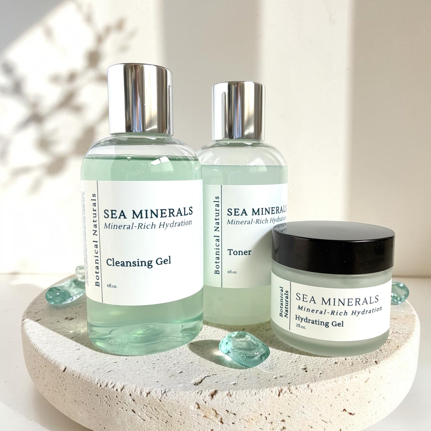 Sea Minerals Balancing Trio | Cleanser, Toner & Hydrating Gel