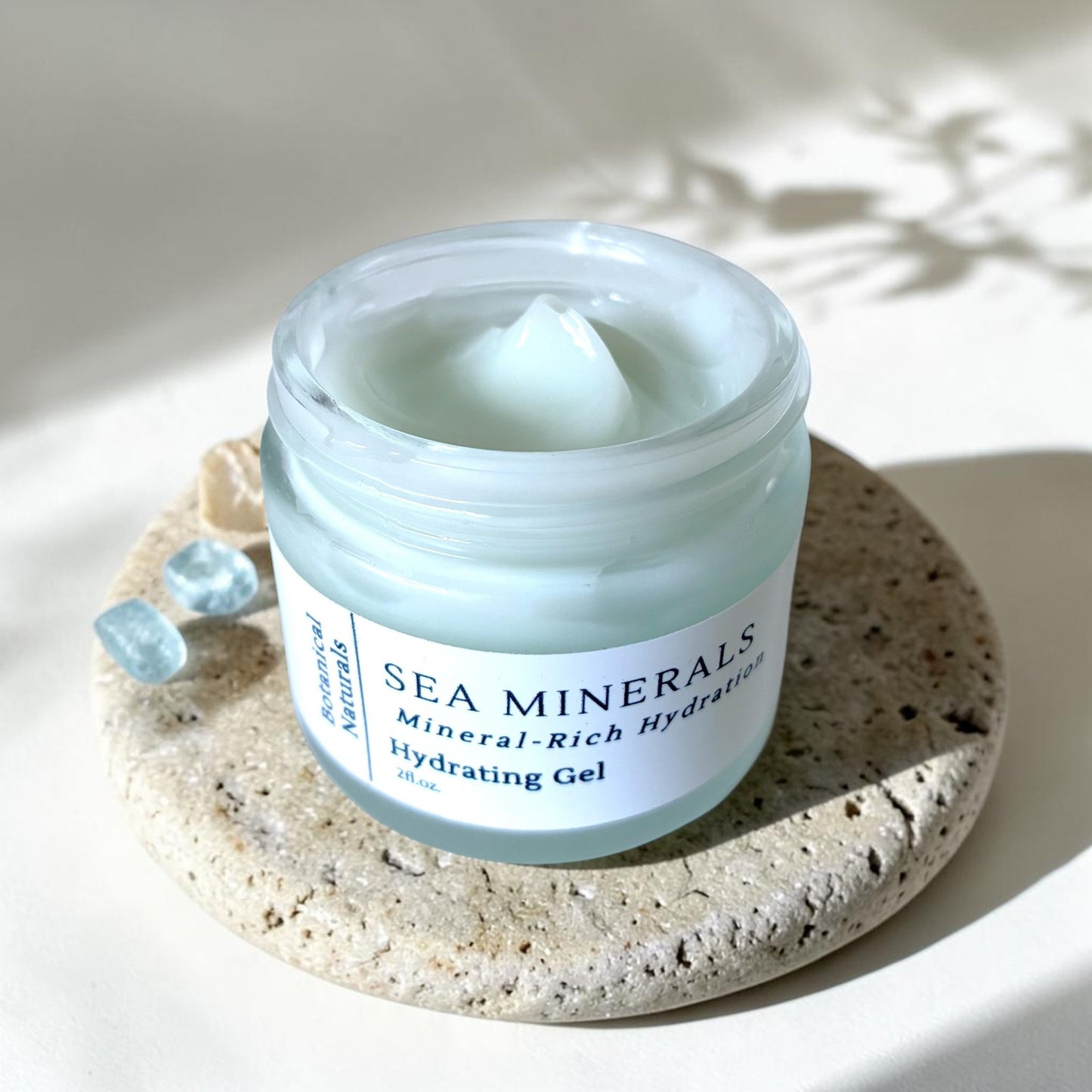Shine Free Sea Minerals & Blue Tansy Gel Moisturizer - Lightweight Hydration Oily Skin