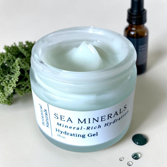 Sea Minerals Shine Free Moisturizer | Sea Moss & Blue Tansy Hydrating Gel