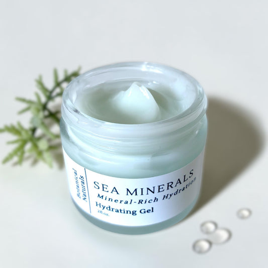 Sea Minerals Hyradating Gel Moisturizer | Sea Moss & Blue Tansy