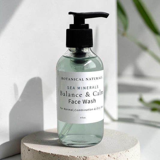 Sea Minerals Balance & Calm Face Wash | Sea Moss & Blue Tansy