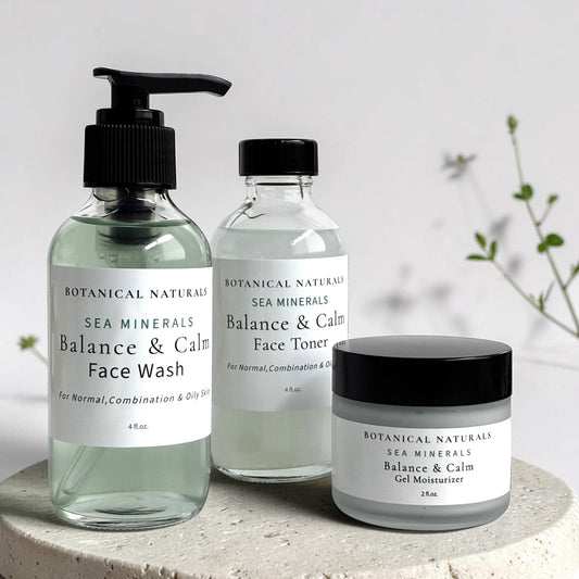 Sea Minerals 3-Piece Skincare Set | Balance & Calm