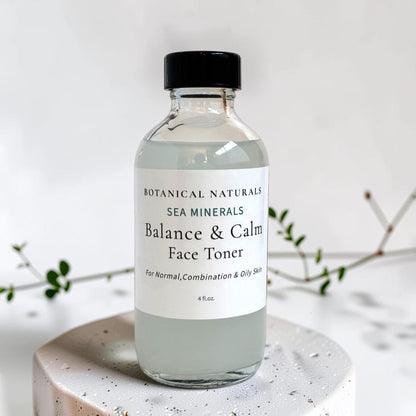 Sea Minerals Balance & Calm Facial Toner | Sea Moss & Blue Tansy