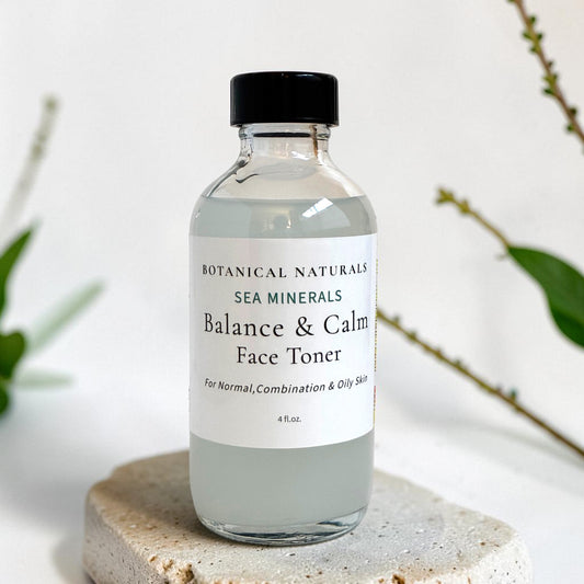 Sea Minerals Balance & Calm Facial Toner | Sea Moss & Blue Tansy