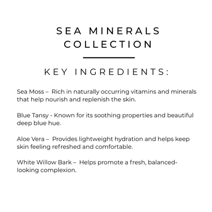 Sea Minerals Balancing Trio | Cleanser, Toner & Hydrating Gel