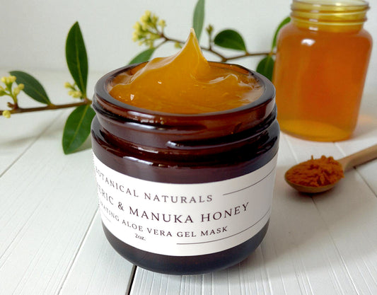 Turmeric Manuka Honey Facial Mask Brightening Hydrating Glow Skincare