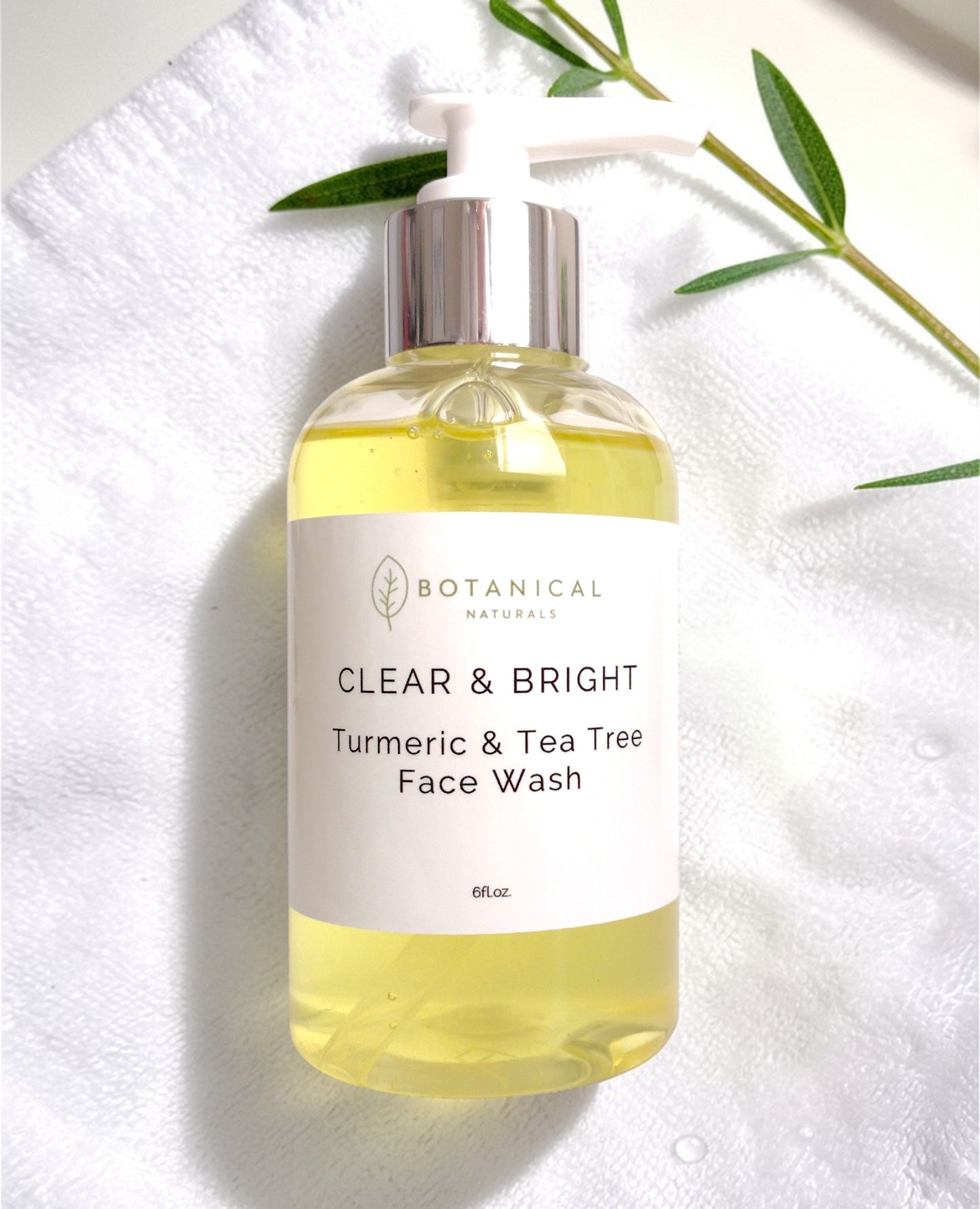 Gentle Balancing Turmeric & Tea Tree Face Wash for Overactive Skin