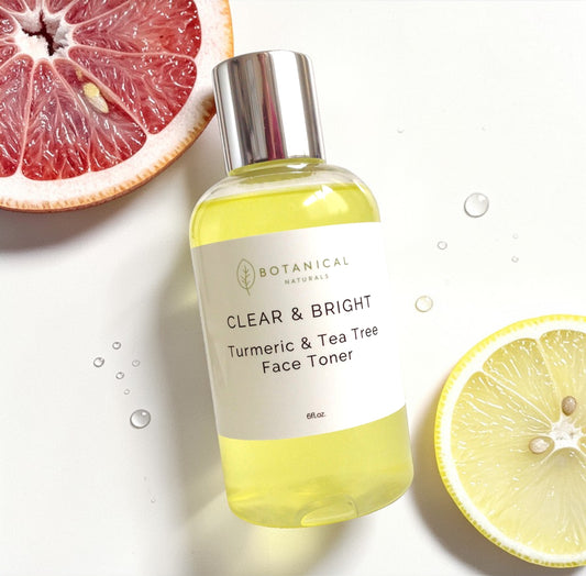 Clarifying Turmeric & Tea Tree Toner | Gentle Oily Skin