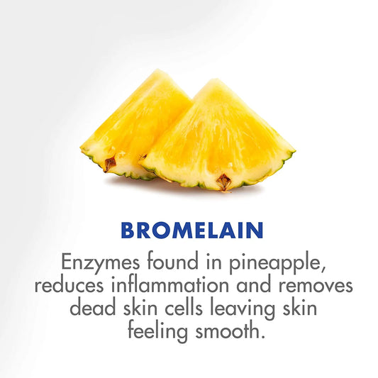 Brightening Pineapple Papaya Face Cleanser  Enzyme Exfoliating Wash with Provitamin B5
