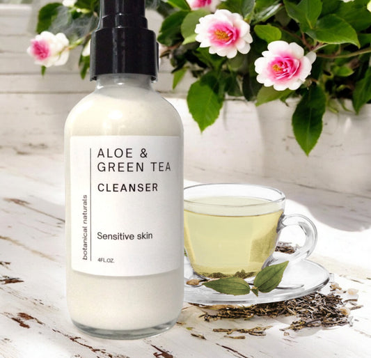Aloe & Green Tea Facial Cleanser Sensitive Skin