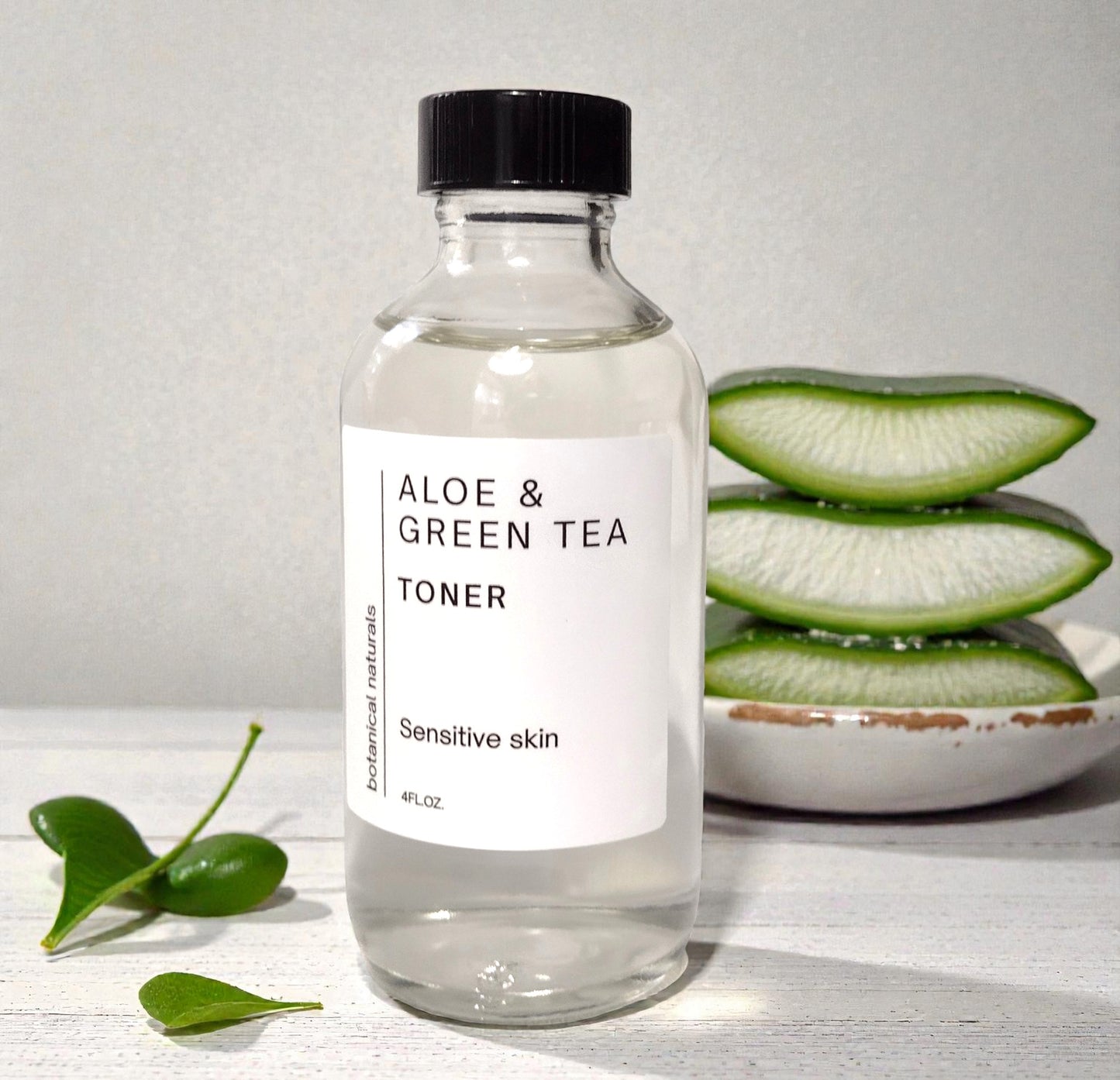 Aloe & Green Tea Facial Toner, Calming, Hydrating