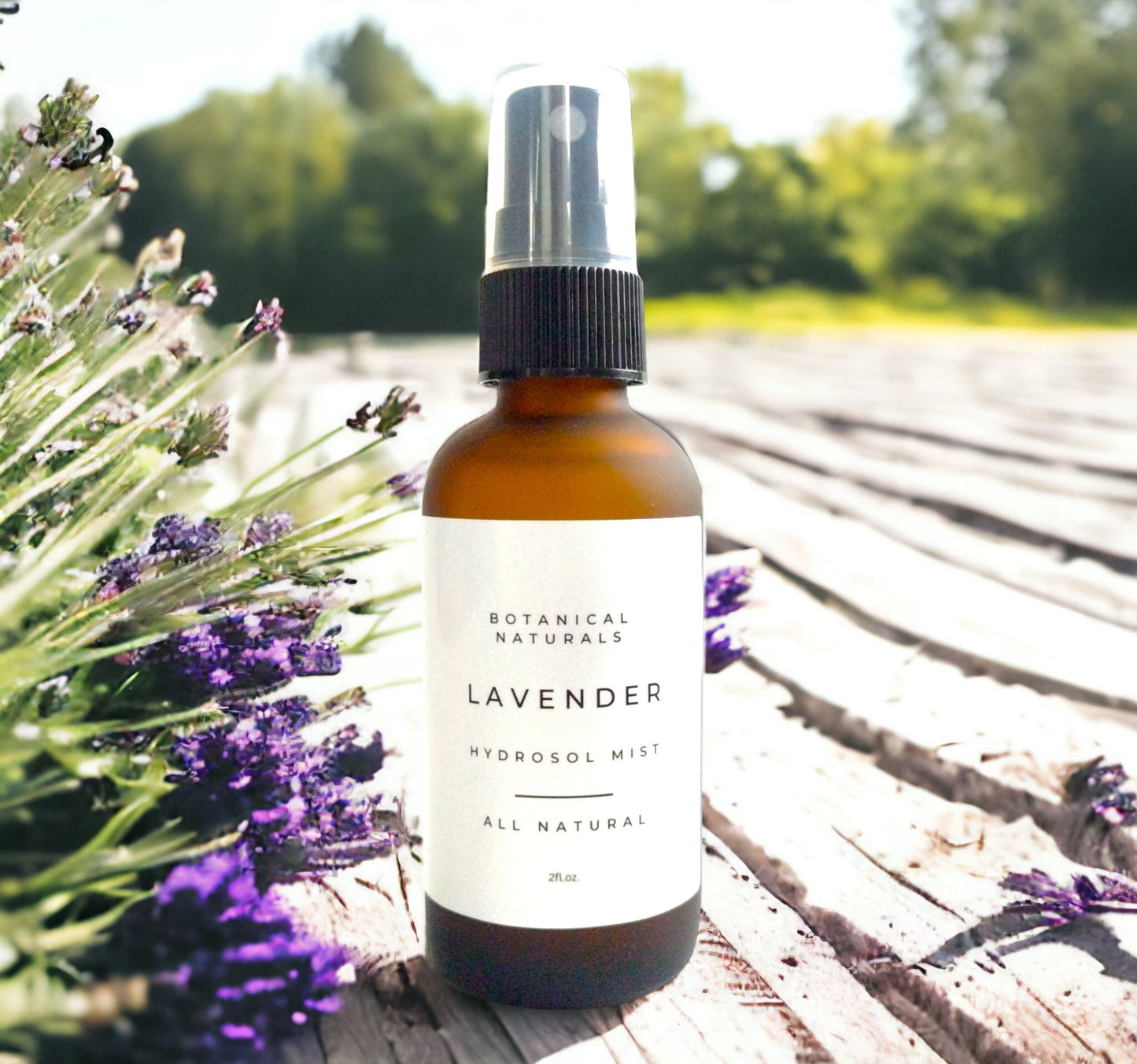 Lavender Hydrosol Mist  Soothing Facial & Body Spray
