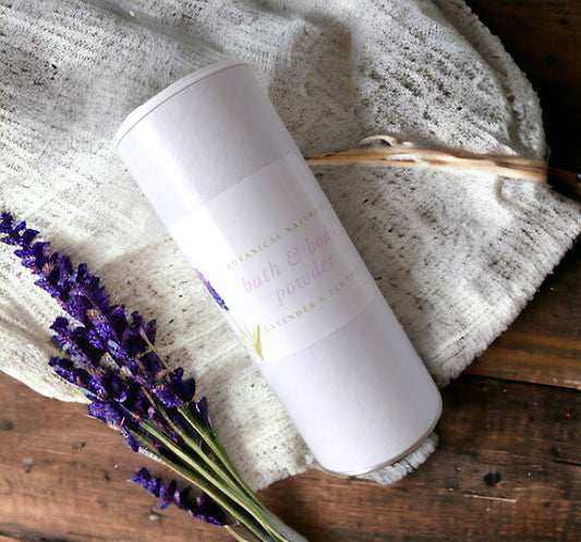 Lavender & Tea Tree Foot Powder Natural Odor & Sweat Control