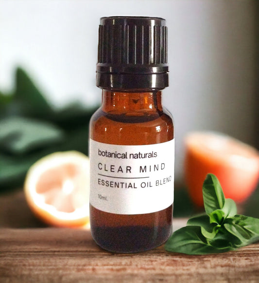 Clear Mind Essential Oil Diffuser Oil, All Natural Aromatherapy