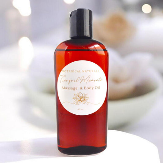 Relaxing Aromatherapy Massage Oil Tranquil Moments