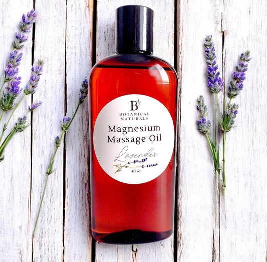 Lavender & Magnesium Relaxing Massage Oil