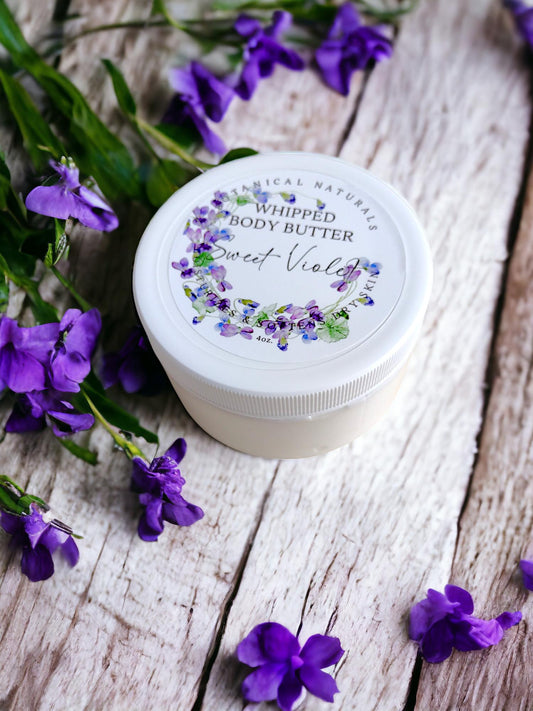 Sweet Violet Body Butter Deep Hydration Non Greasy