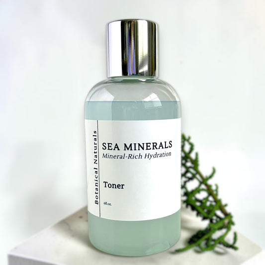Sea Minerals Botanical Facial Toner | Balancing Sea Moss & Blue Tansy