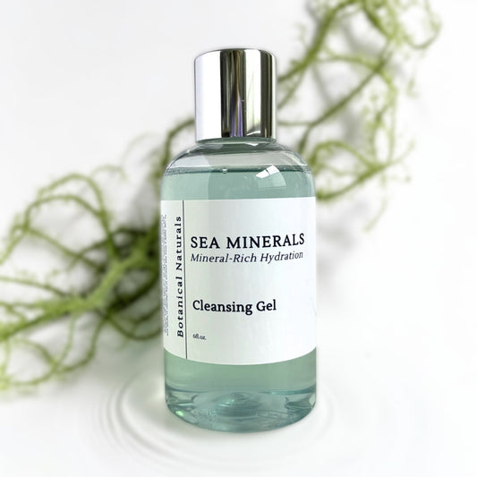 Sea Minerals Botanical Facial Cleanser | Irish Sea Moss & Blue Tansy