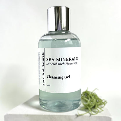 Sea Minerals Botanical Facial Cleanser | Balancing Irish Sea Moss & Blue Tansy